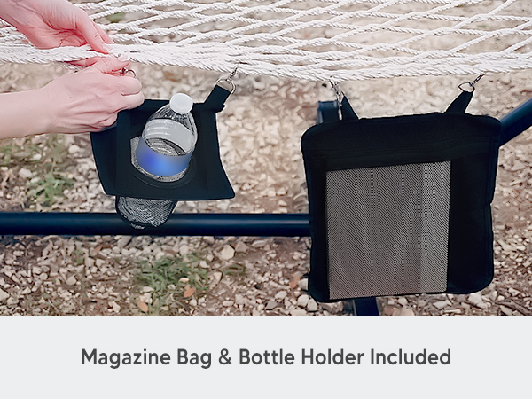 HAMAX 2人乗　ソリ Amazon.com : SUNCREAT Double Portable Hammock with Stand