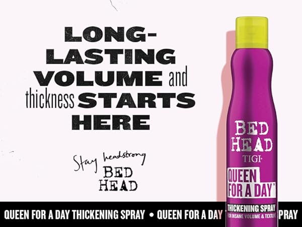 BED HEAD QUEEN FOR A DAY ヘアスプレー 311ml BED HEAD QUEEN FOR A DAY ヘアスプレー 311ml Queen For A Day