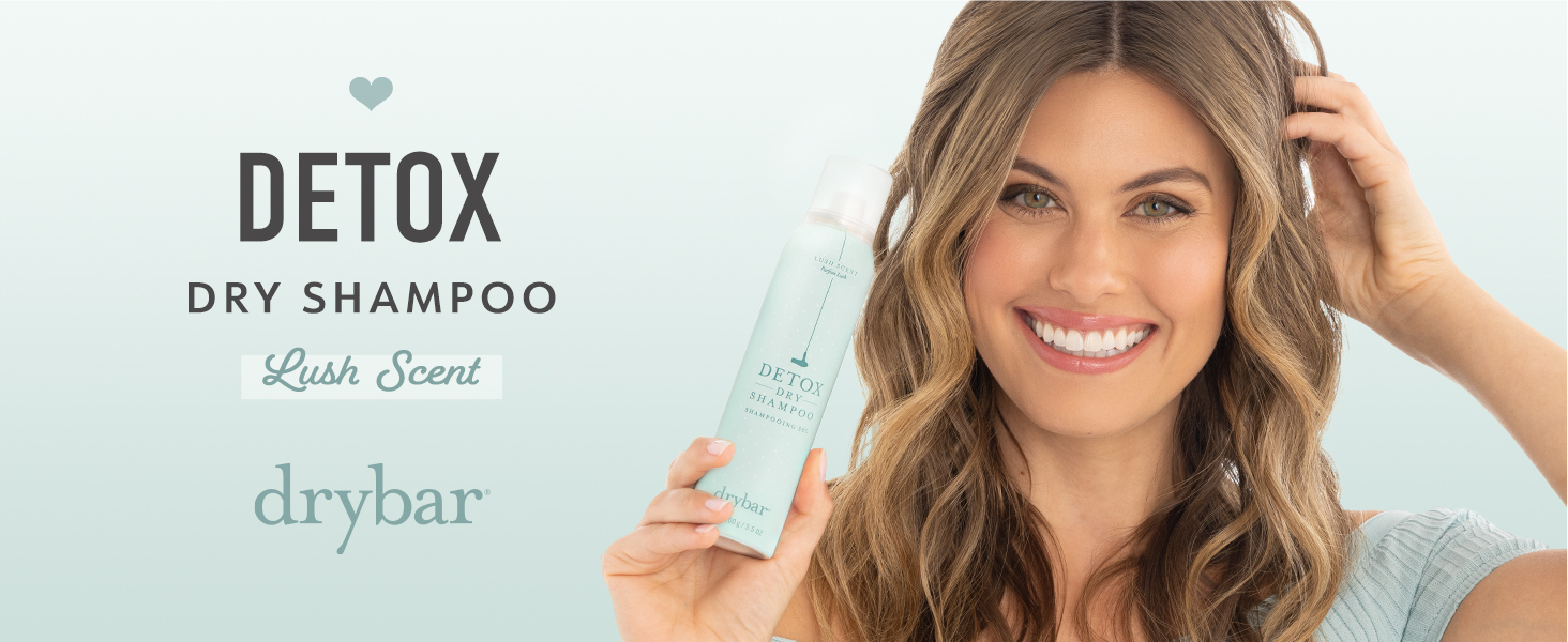 Drybar Detox Dry Shampoos range Lush Scent or Clear Invisible 100 gr