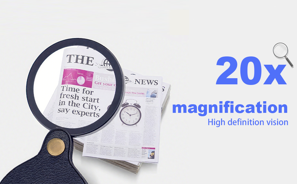 20x Pocket Magnifier