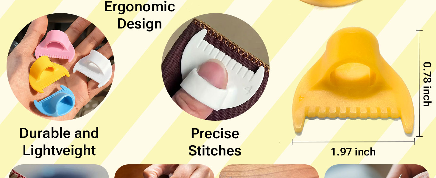 Seam Guide for Hand Sewing Edge Lockranding Tool