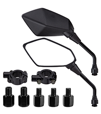 Amazon.com: CICMOD Motorcycle Mirrors Rear View Side Mirror