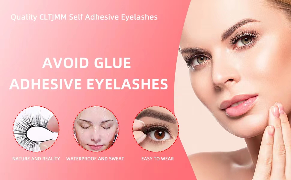 reusable self adhesive eyelashes