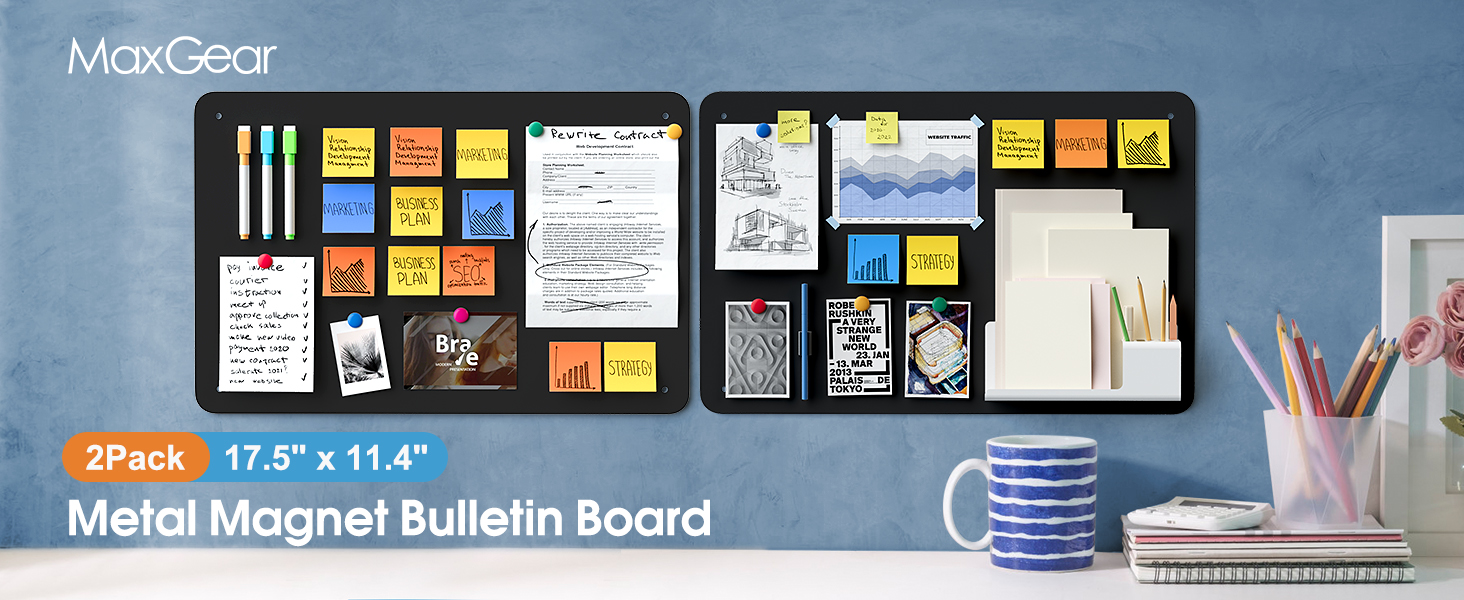 METAL MAGNETIC BOARD