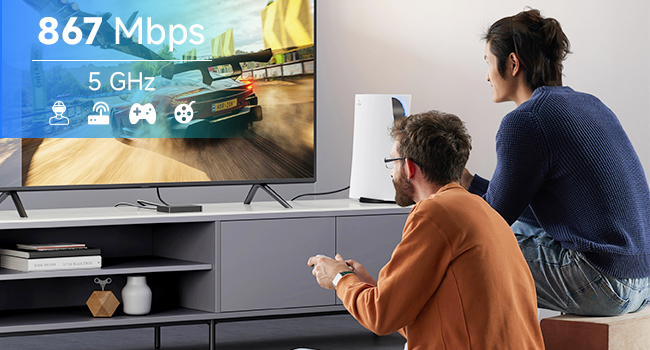 867Mbps on 5GHz