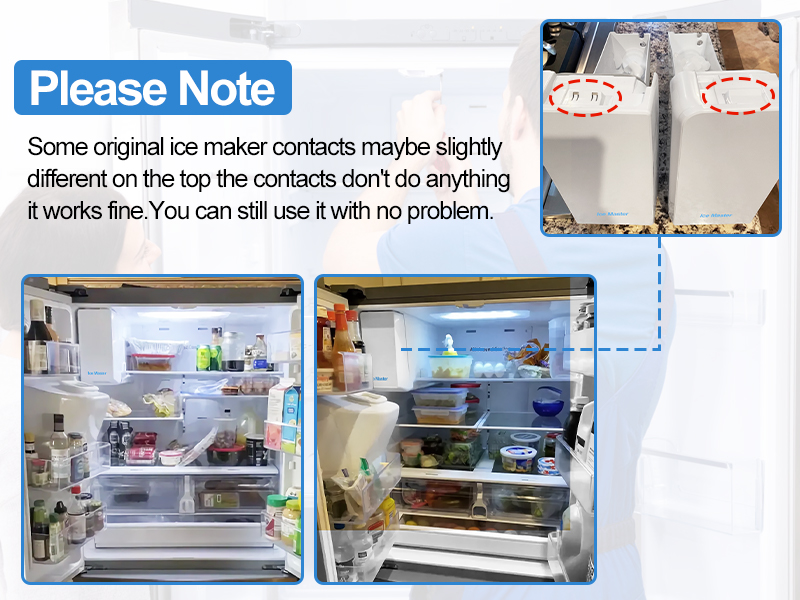 Upgraded DA9714474C Refrigerator Ice Bucket Compatible