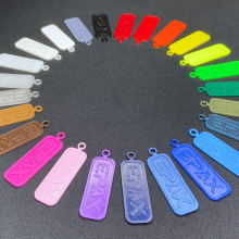 EPAX Fast PLA+ Color Tag Wheel of Various Colors