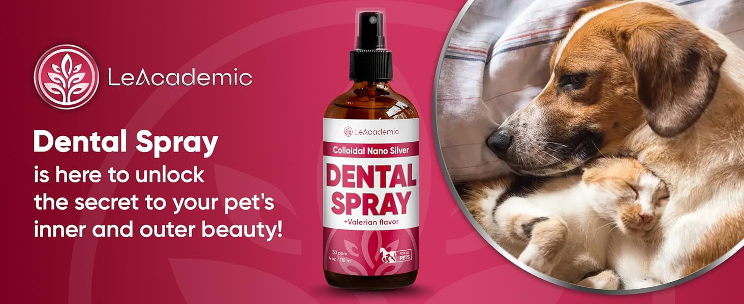 pet teeth cleaner, cat breath freshener, dog teeth spray