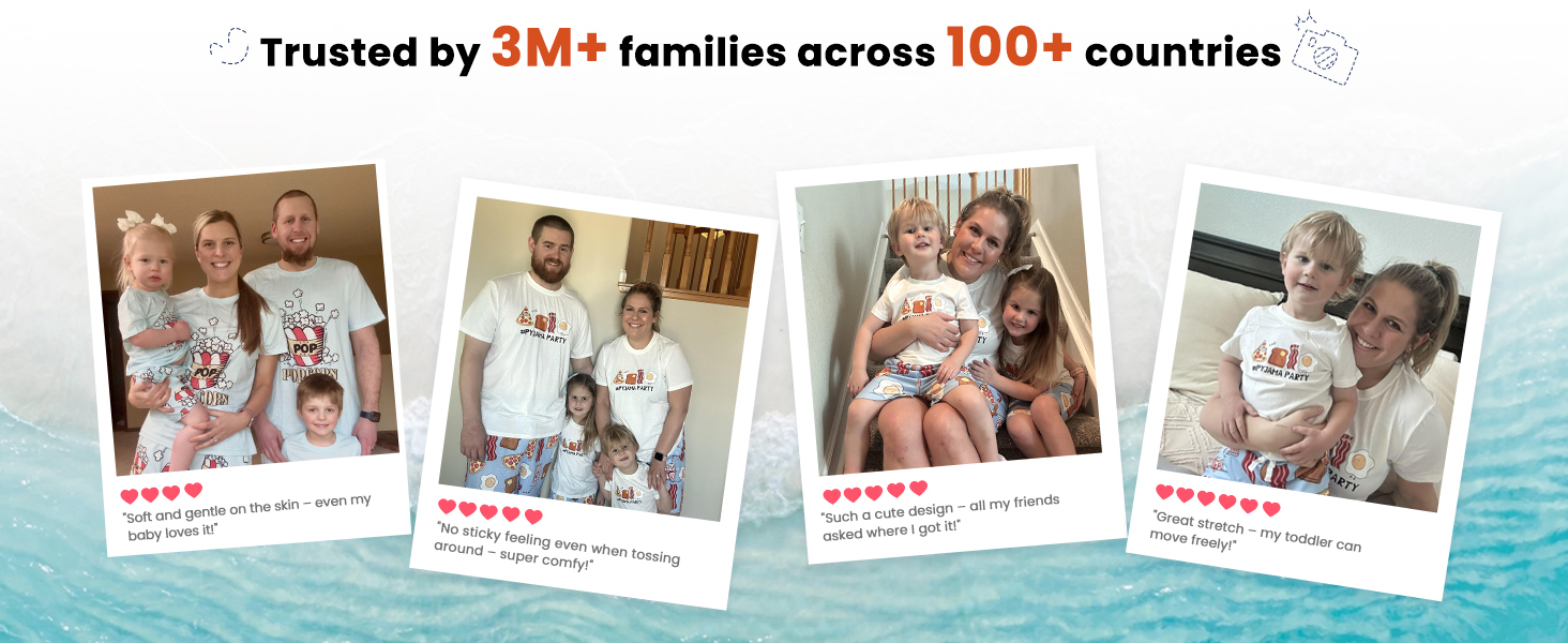 family matching pajamas