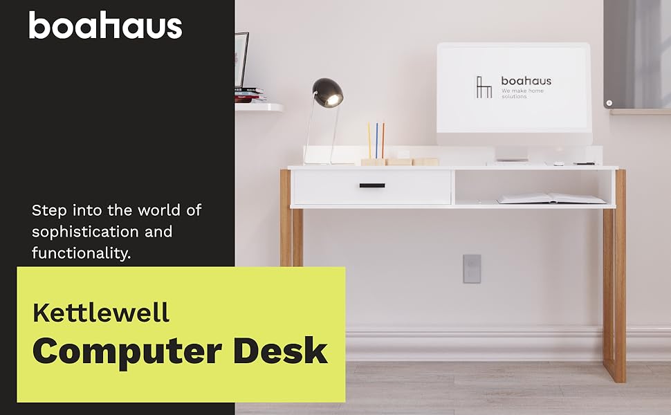 modern computer desk space-saving workstation small space desk home office desk gaming desk compact