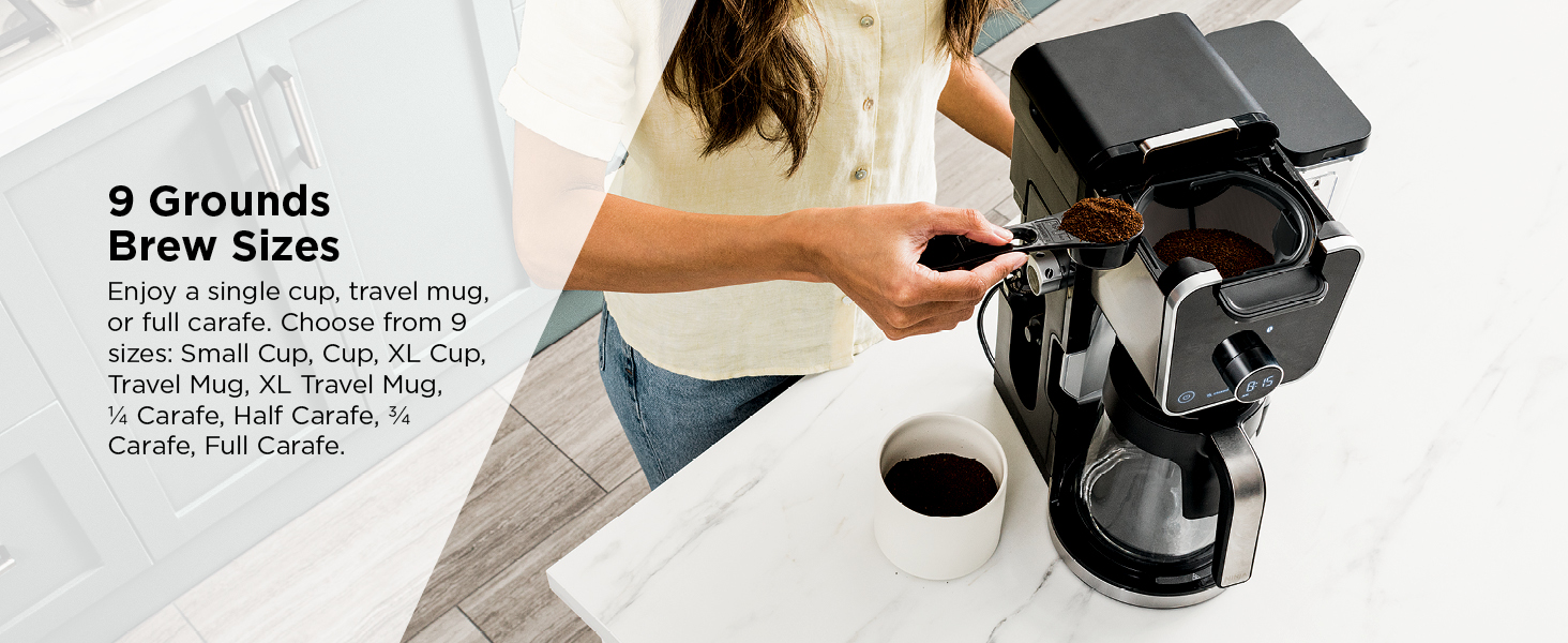 Ninja CFP307 DualBrew Pro Specialty Coffee System, Single