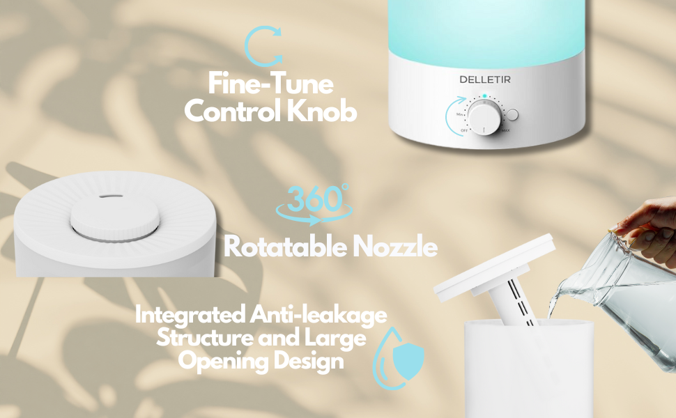 Delletir 3.5L Humidifier Control