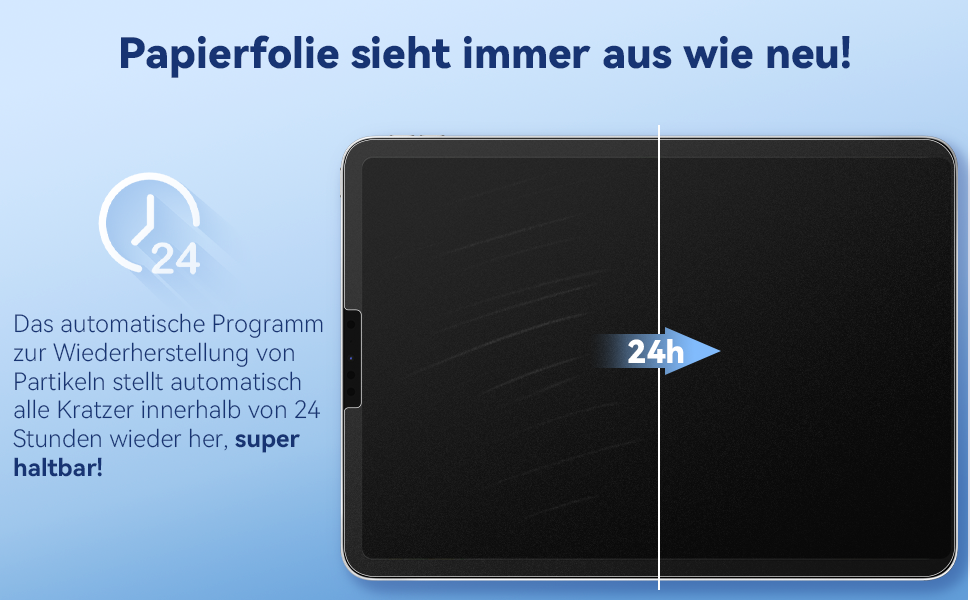 2 Stück Like Paper Folie Kompatibel mit iPad 9 /8 /7 Generation( iPad 10,2 Zoll, 2021, 2020