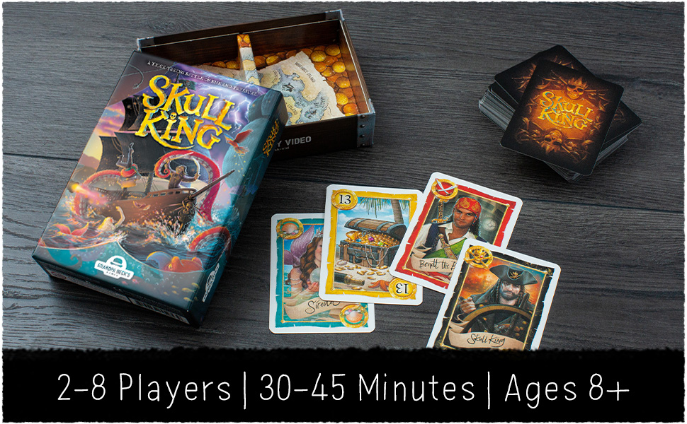 Skull King Card Game by Grandpa Beck's Games The Ultimate Pirate