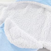 Baby Hooded Fleece Swaddle Blanket