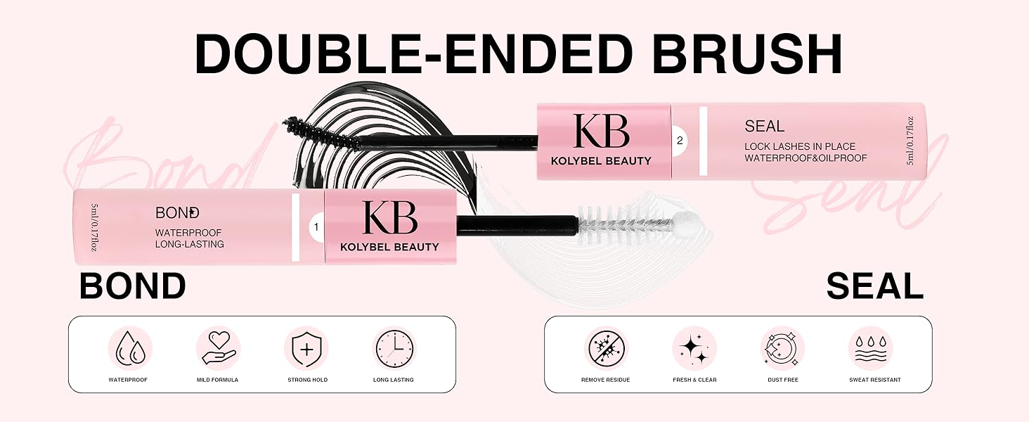 lash bond and seal