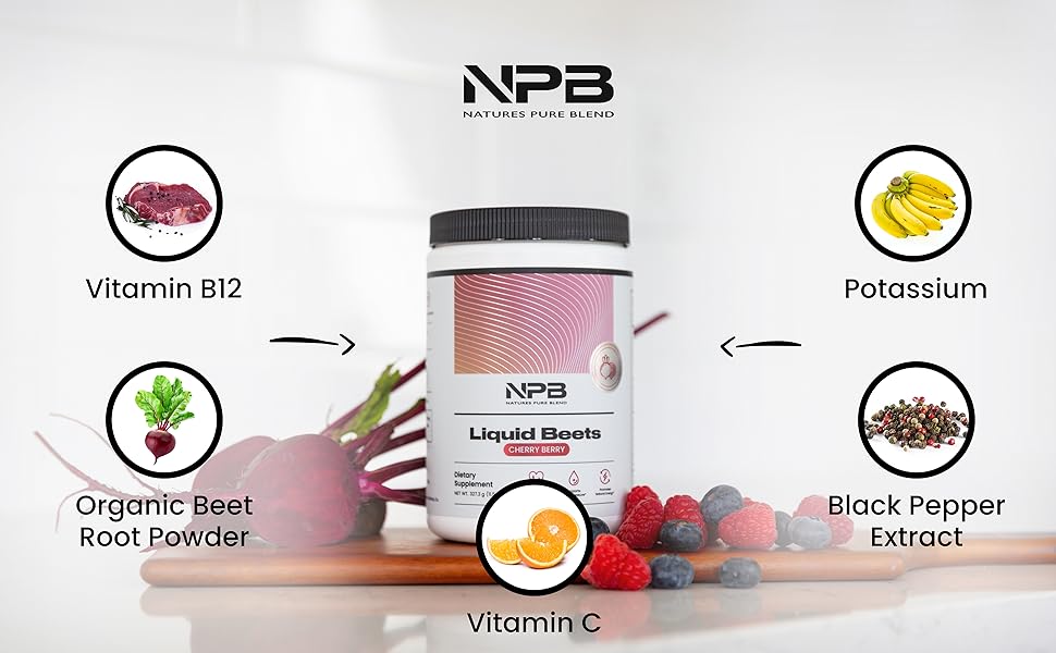 Amazon.com: Nature's Pure Blend Organic Beet Root Powder – L Arginine - Nature's Pure Blend Nitric Oxide Reviews