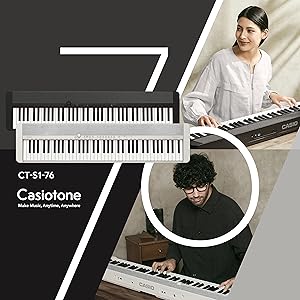 Casiotone 海外モデル Amazon.com: Casio Casiotone CT-S1-76 | 76-Key Touch