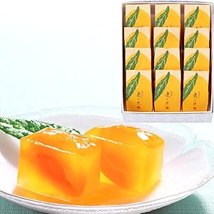 Amazon.co.jp: 宗家 源吉兆庵 びわゼリー 歳々果 12個入（ギフト