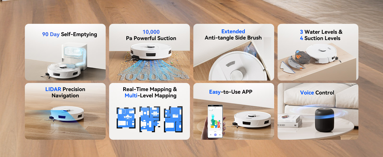 robot vacuum and mop