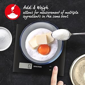 Salter 1066 Arc Digital Kitchen Scale