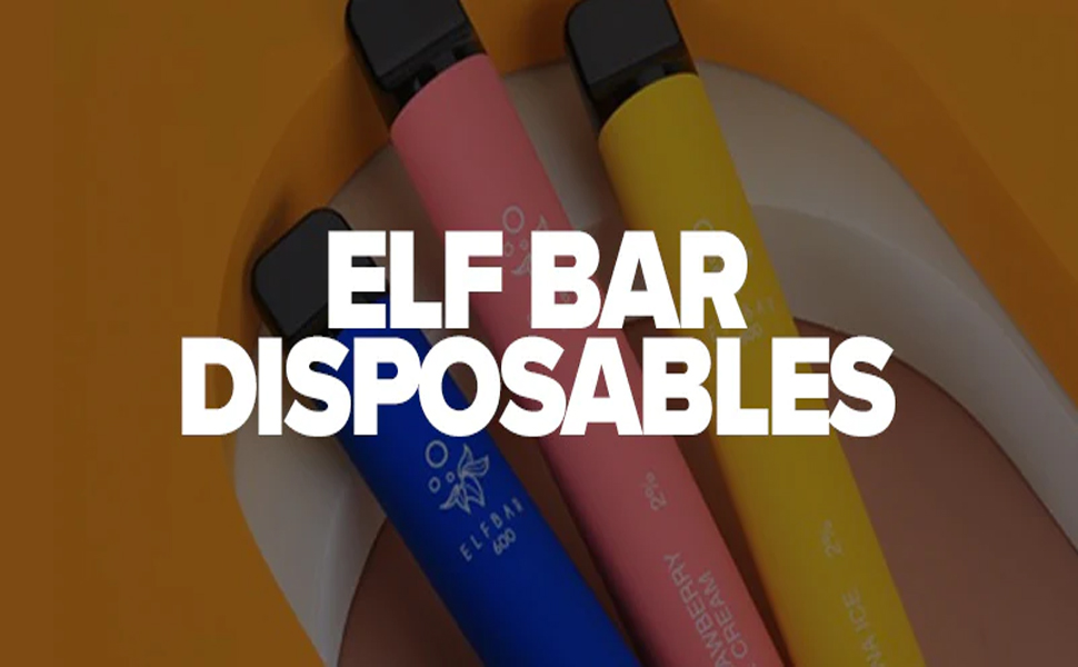 Elf Bar Disposable Vape 600 Puffs, No Nicotine, Flavours Starter Kit