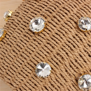 Pearl Flower Bucket Tote Bag