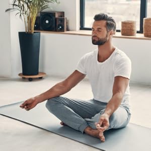 Man meditating 