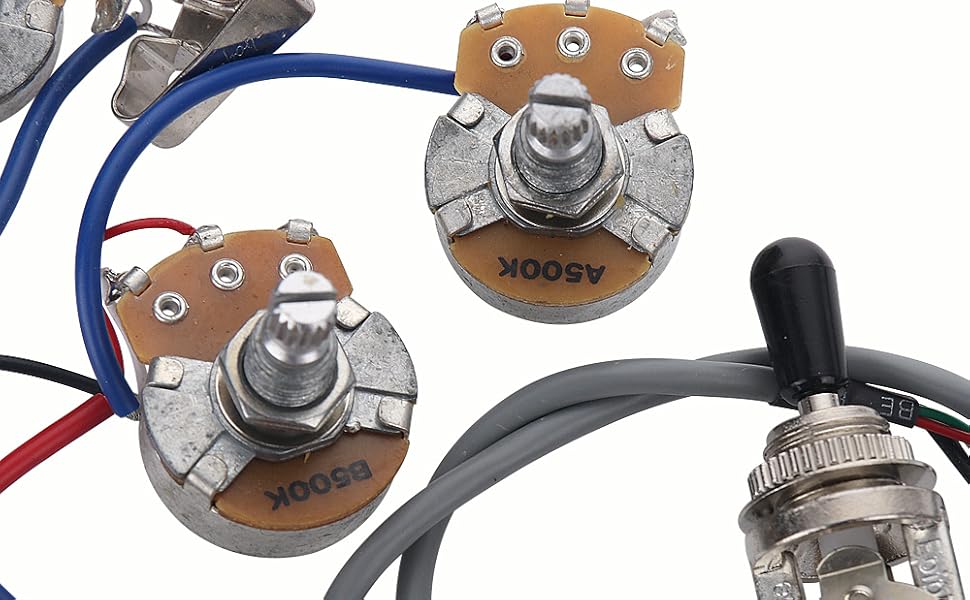 ギター Montreux LP Wiring Kit ver.2 ギター Montreux LP Wiring Kit ver.2 Amazon.com: 1 Set Guitar