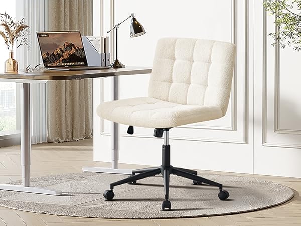 Amazon.com: Furnimart Swivel Criss Cross Legged Chair with