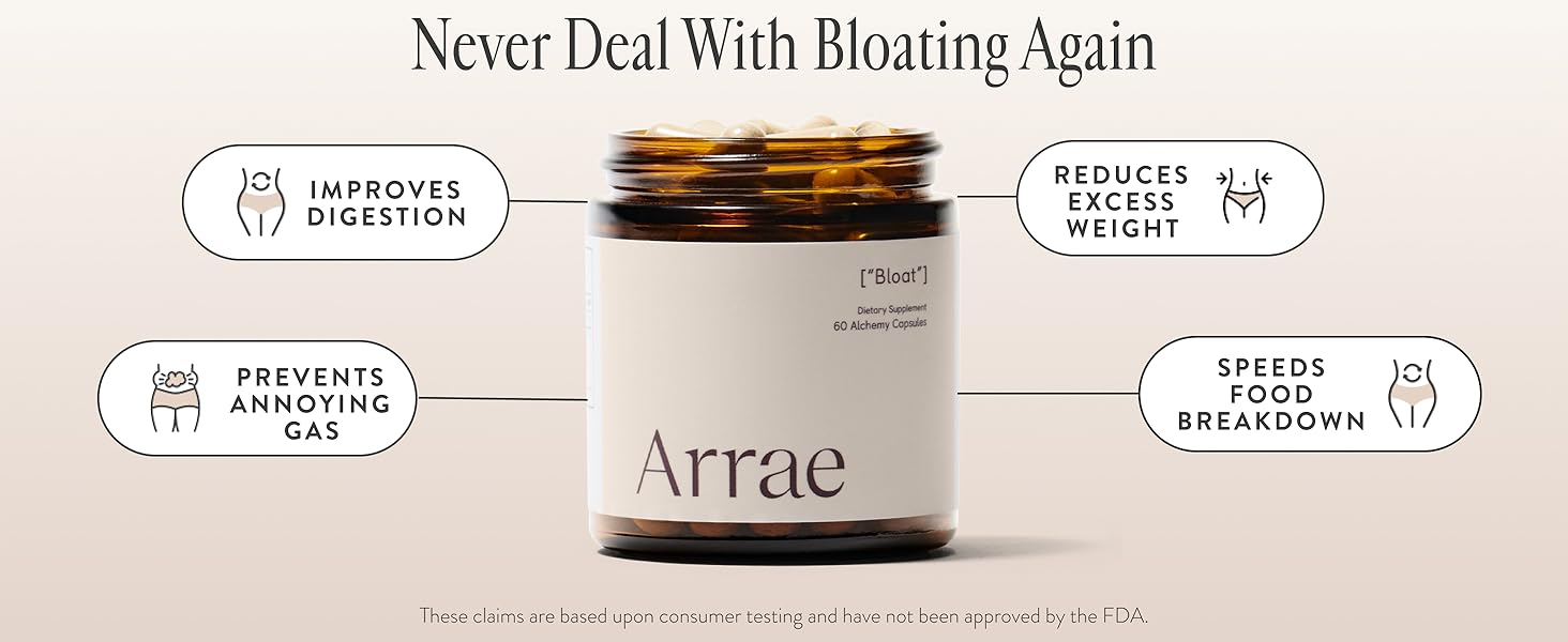 bloating relief for women digestive enzymes all natural bloat gas indigestion gut health