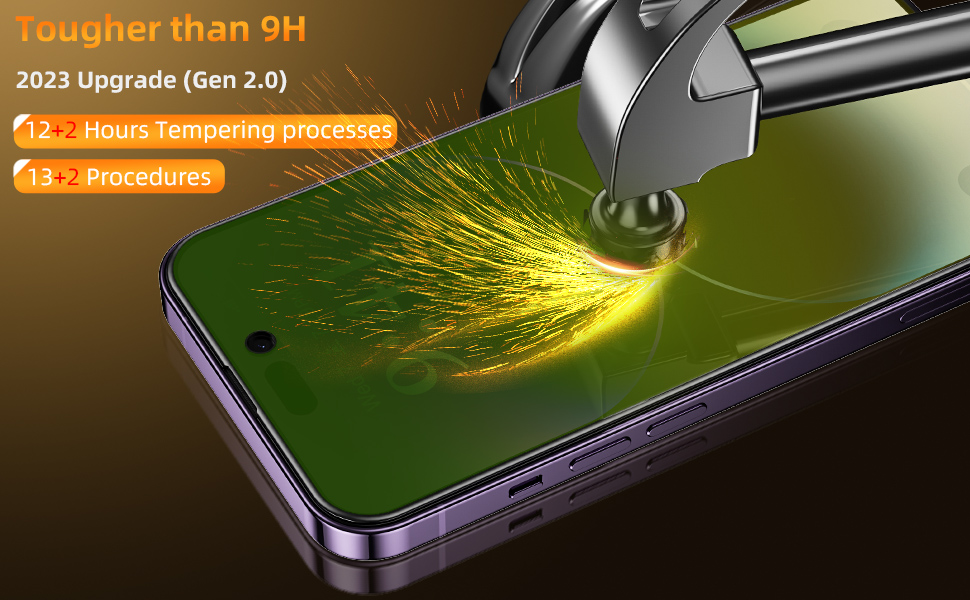 WSKEN for iPhone 14 Pro Max Privacy Screen Protector