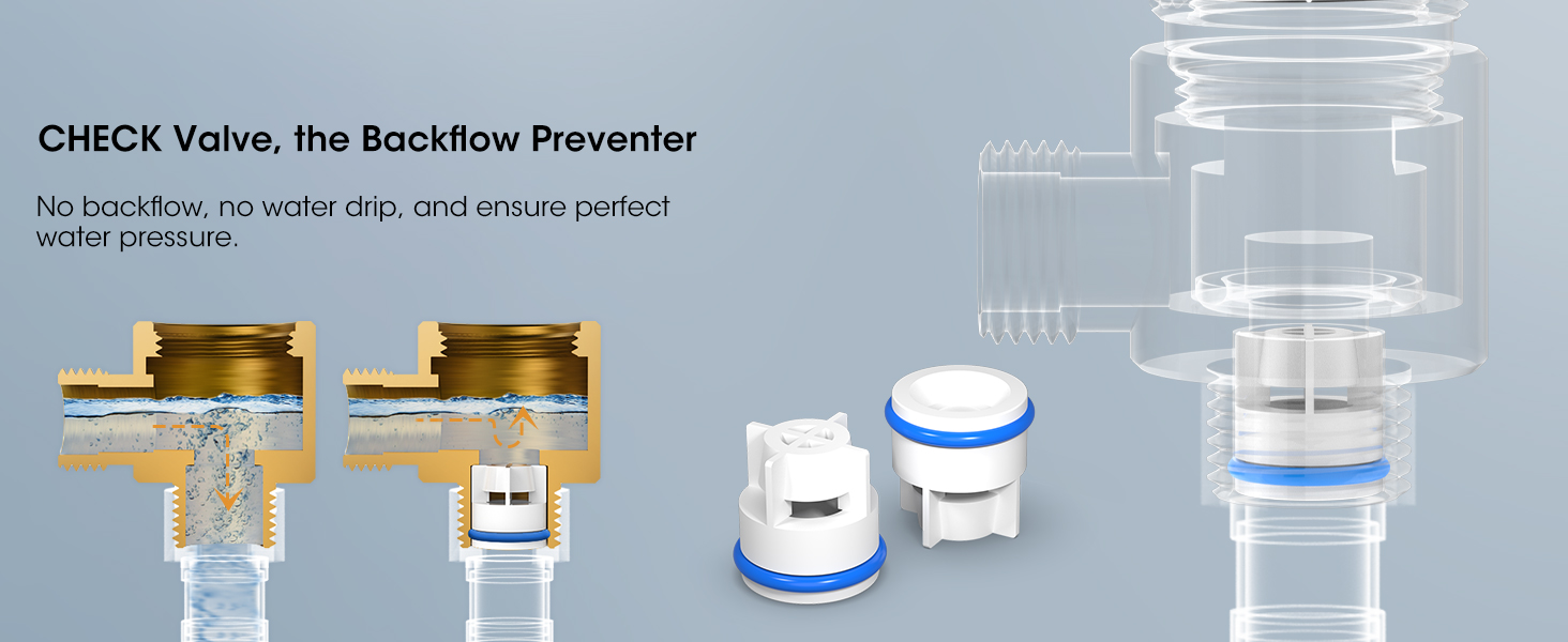 Kruzoo Roman Tub Faucet with Valve Widespread, Solid Brass 3 Hole