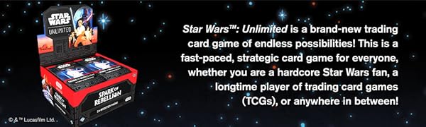 Star Wars: Unlimited - Spark of Rebellion Booster Display