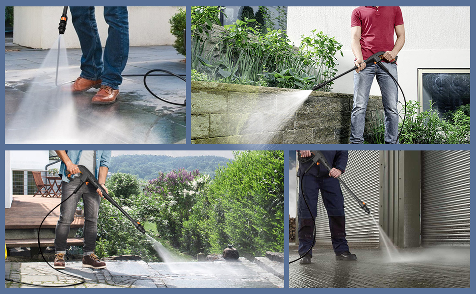 【美品】　Handife　 高圧洗浄機 Amazon | Handife 高圧洗浄機 高圧洗車機 1500W 最大吐出圧力