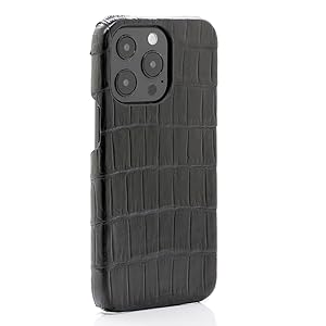 Apple iPhone 13 Pro Max クロコダイル革ケース Amazon.co.jp: iPhone13Pro Max 用 ケース クロコダイル ワニ革