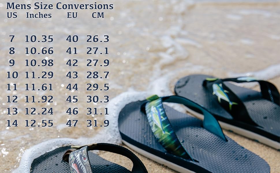 SCOTT HAWAII's KAIKANE Sizing Chart