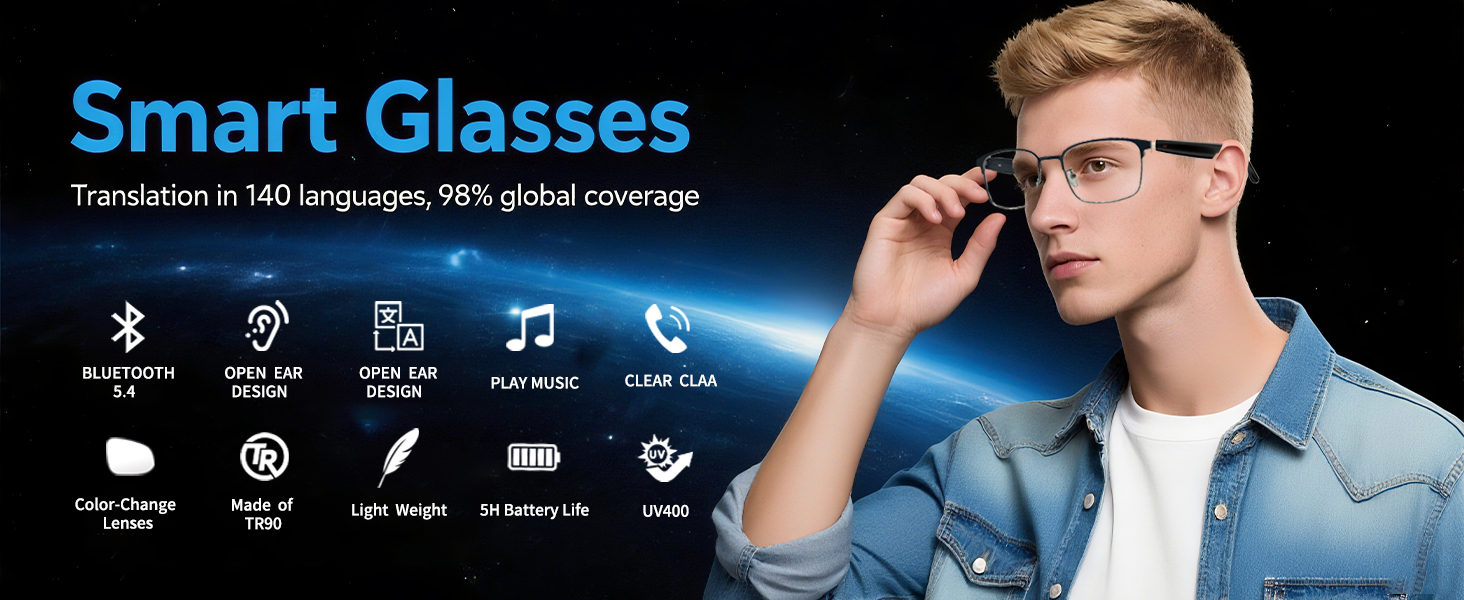 smart glasses with Translation