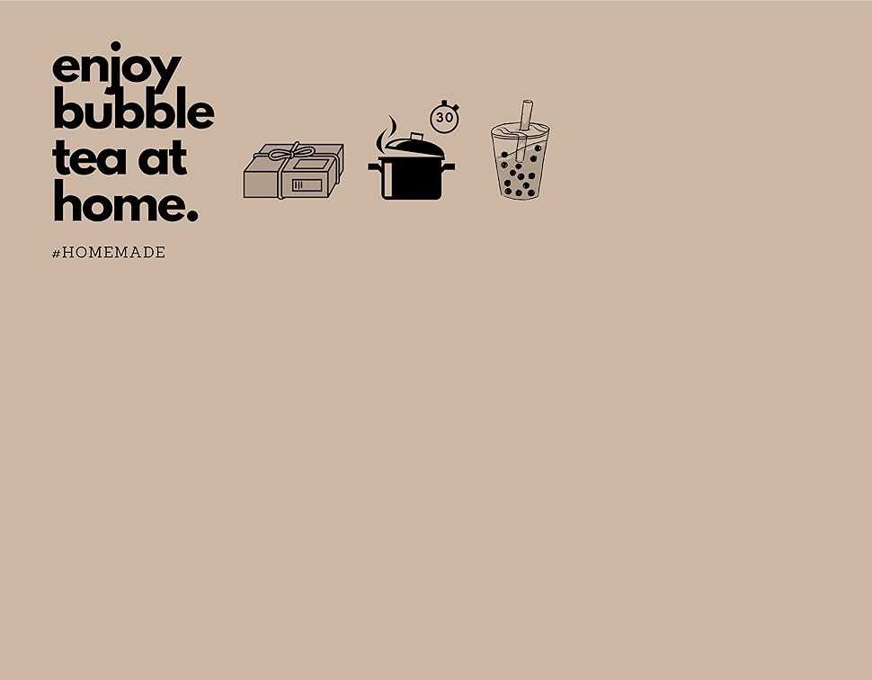 Selber machen, Kit, Zutaten für Zuhause, Bubble Tea Love, Weihnachten, Ostern, Geburtsag, Geschenk