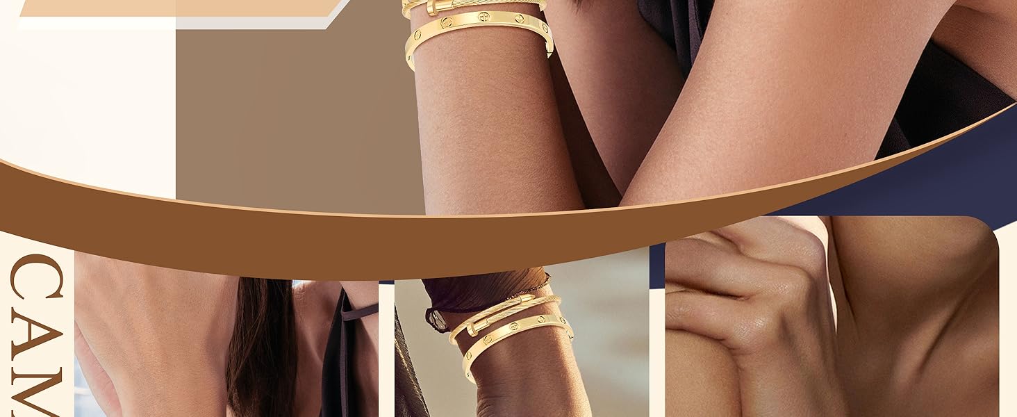 Gold bracelet for women