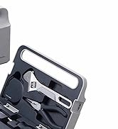 con soporte ajustable y accesorios. Diseño gris y blanco con botones de control visibles.
