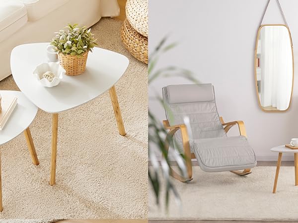 Amazon.co.jp: SoBuy ネストテーブル サイドテーブル おしゃれ