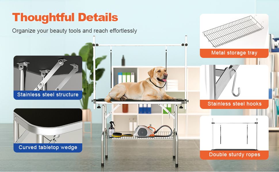 dog grooming table