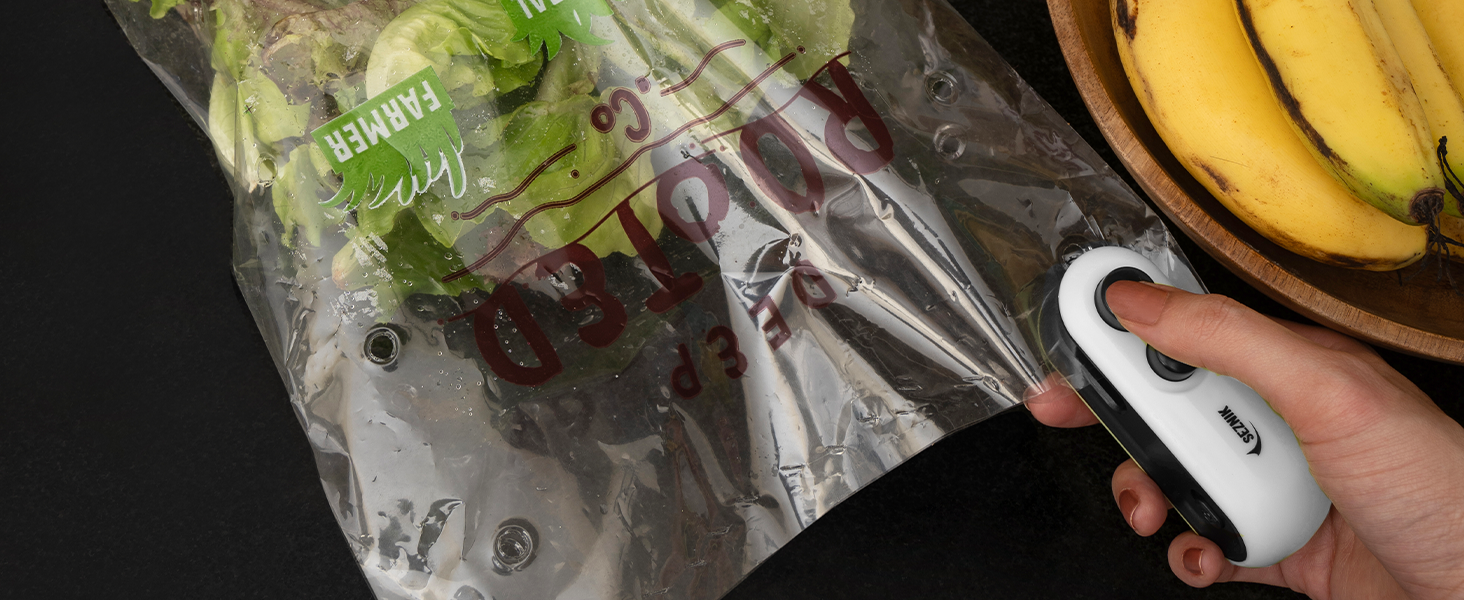 eal chips, spices, coffee bags at home – keeps food fresh and organized