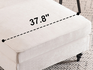 oversized chaise lounge indoor upholstered sofa bed reading couch sleeper armchair comfy modern