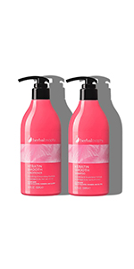 Keratin shampoo conditioner