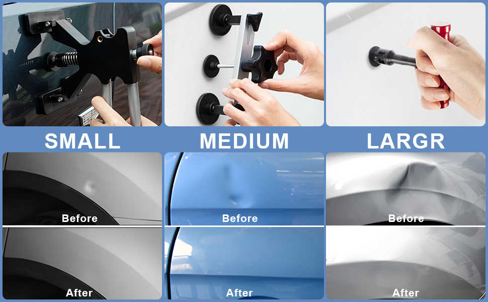 Mookis Paintless Dent Removal Kit 43PCS Dent Repair Kit