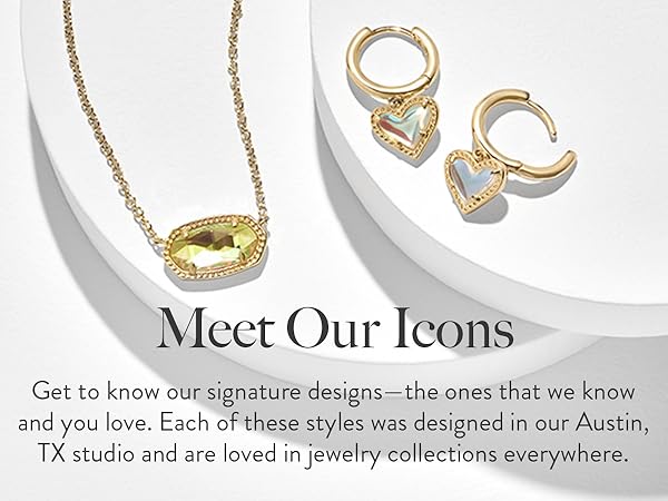 Amazon.com: Kendra Scott Cheer Short Pendant Necklace, 14k