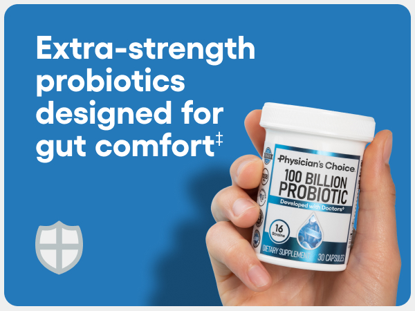 extra-strength probiotics designed for gut comfort