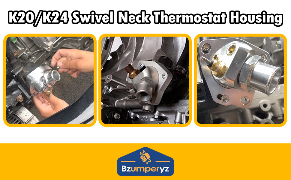 K20/K24 Swivel Neck Thermostat Housing Radiator Hose KSwap